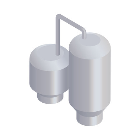 Pharmaceutical Production Illustrationのイラスト素材