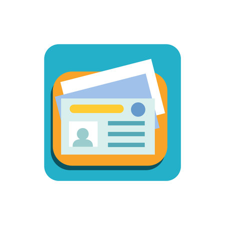 Business Flat Iconのイラスト素材