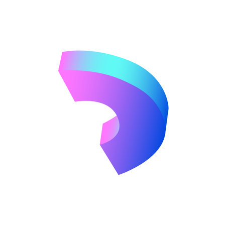 Neon Shape Iconのイラスト素材