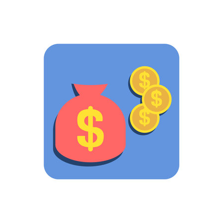 Mobile Business Iconのイラスト素材