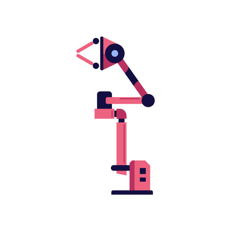 Robotic Arm Iconのイラスト素材