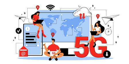 5g Internet Illustration