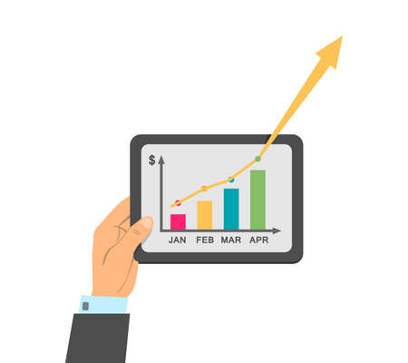 Financial Plan Iconのイラスト素材