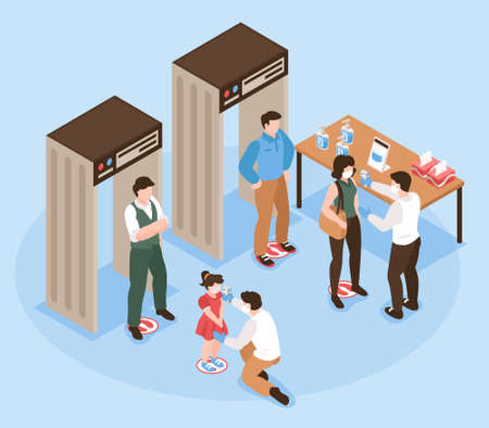 Infection Prevention Conceptのイラスト素材