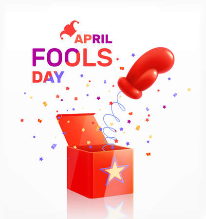 April Fools Day Compositionのイラスト素材
