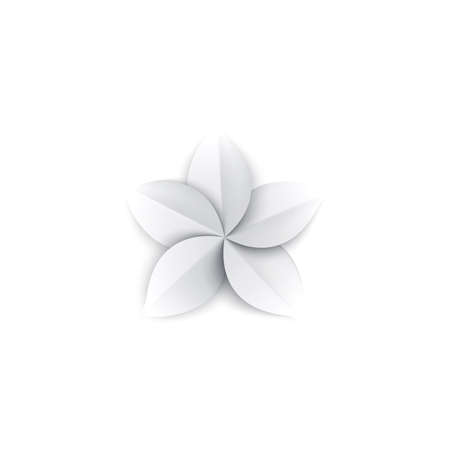 Beaitiful Paper Flower Compositionのイラスト素材
