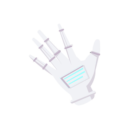 Artificial Hand Technology Compositionのイラスト素材