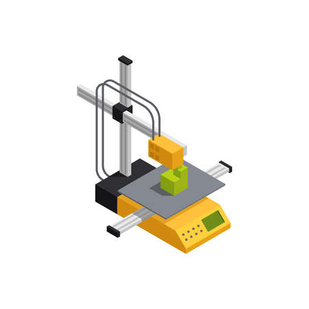 3D Printing Weight Compositionのイラスト素材