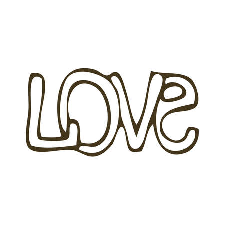 Love Hand Drawn Iconのイラスト素材