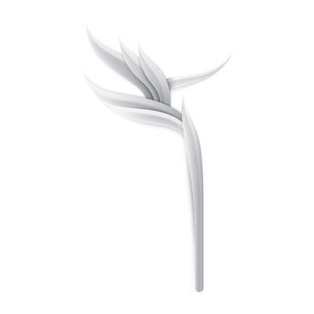 Flower Paper Plant Compositionのイラスト素材