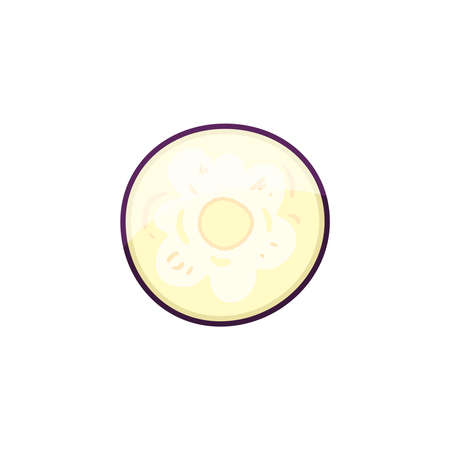 Split Purple Cabbage Compositionのイラスト素材