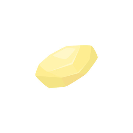 Slice Of Potato Compositionのイラスト素材