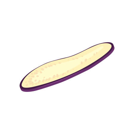 Half Purple Cabbage Compositionのイラスト素材