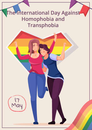 international Day Against Homophobiaのイラスト素材