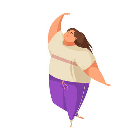 Positive Woman Iconのイラスト素材