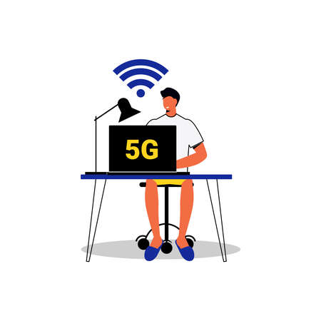 5g Internet Illustration