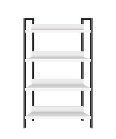 Realistic Rack Illustrationのイラスト素材