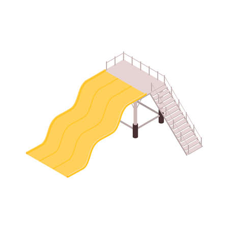 Water Park Slideのイラスト素材