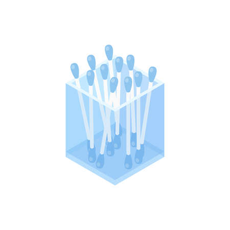 Cotton Swabs Iconのイラスト素材