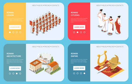 Roman Empire Concept Setのイラスト素材