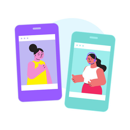 Online Psychologist Iconのイラスト素材