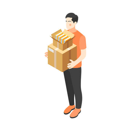 Isometric Renovation Iconのイラスト素材
