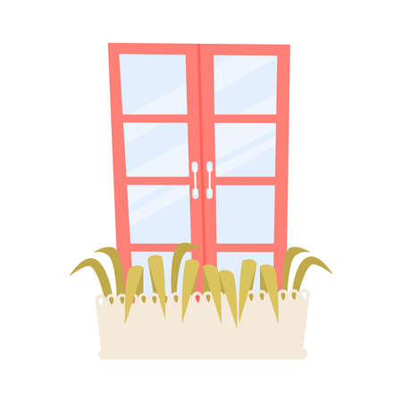 Flat Window Iconのイラスト素材