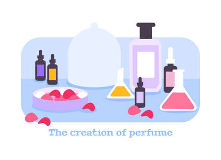 Perfume Creation Compositionのイラスト素材