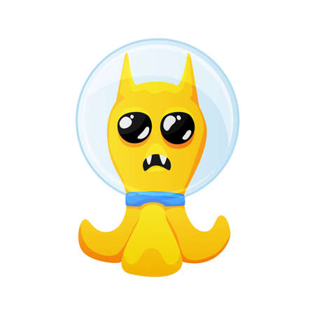 Cartoon Alien Illustration