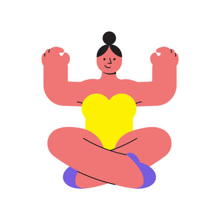 Body Positive Iconのイラスト素材
