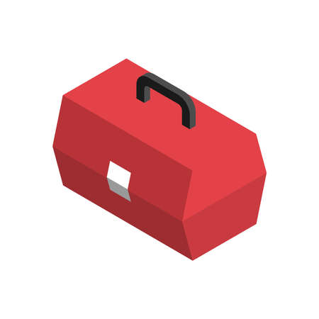 Isometric Tool Boxのイラスト素材