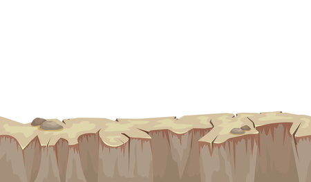 Cartoon Game Landscapeのイラスト素材