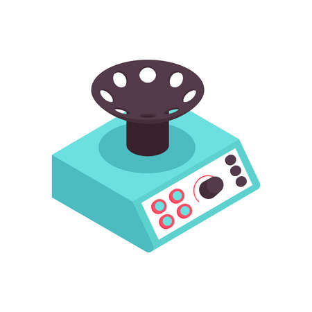 Vaccine Preparing Machine Compositionのイラスト素材