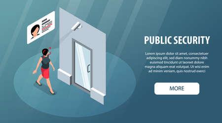 Face Scanner Security Banner