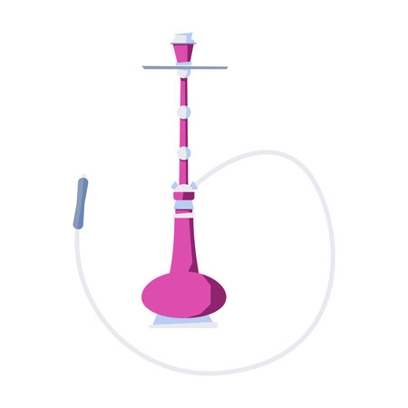Hookah Set Flat Composition