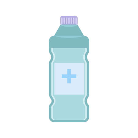 Flexible Disinfecting Bottle Compositionのイラスト素材