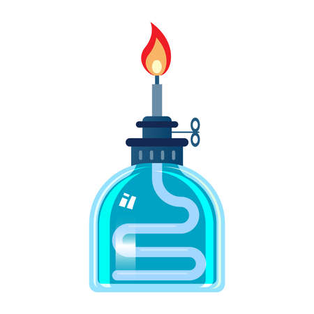 Chemical Lab Burner Compositionのイラスト素材