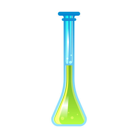High Glass Tube Compositionのイラスト素材