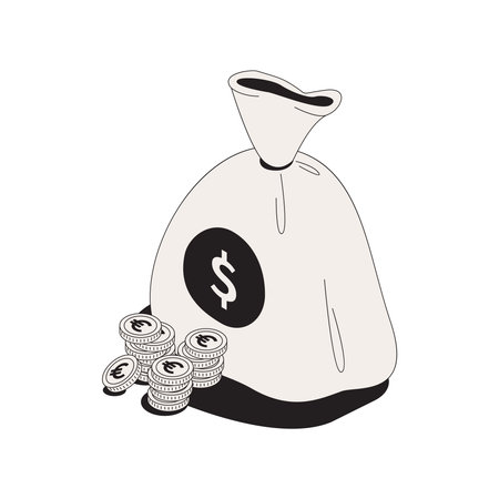 Dirty Money Iconのイラスト素材