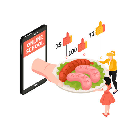 Cooking School Compositionのイラスト素材