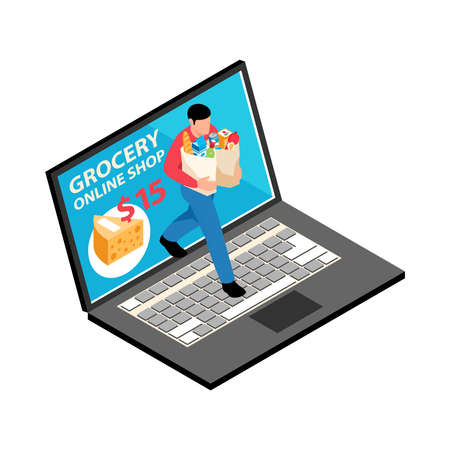 Online Store Iconのイラスト素材