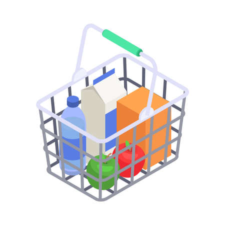 Shopping Basket Iconのイラスト素材