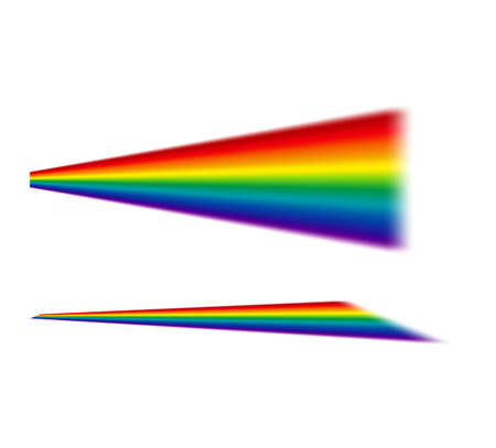 Realistic Color Spectrumのイラスト素材