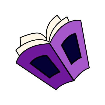 Doodle Book Iconのイラスト素材