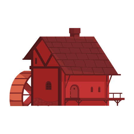 Medieval Building Iconのイラスト素材