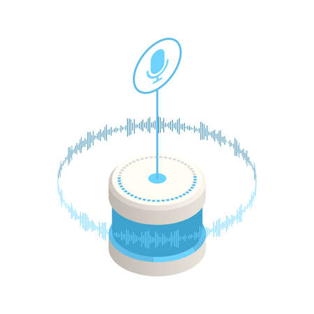 Smart Speaker Iconのイラスト素材