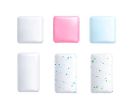 Realistic Bubble Gumのイラスト素材