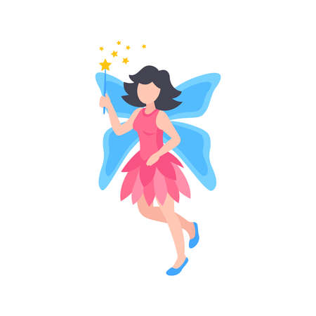 Fairy Isometric Iconのイラスト素材