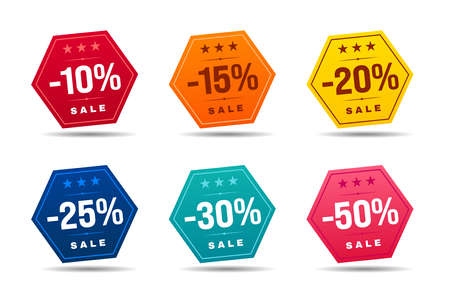 Sale Badges Setのイラスト素材