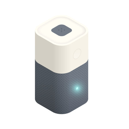 Smart Speaker Illustrationのイラスト素材